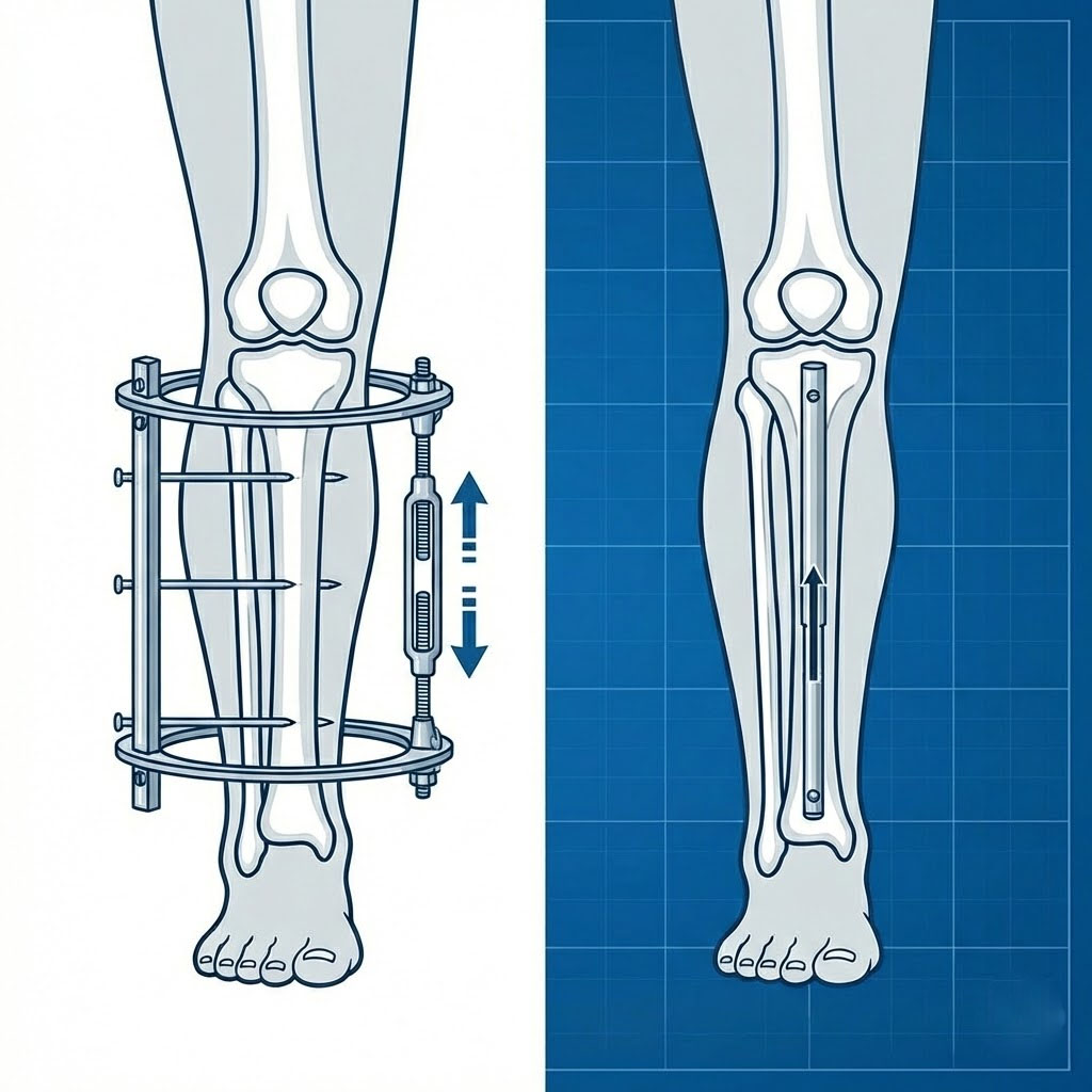 Bilateral Tibia Lengthening Surgery